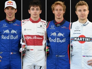 f1 drivers 2018