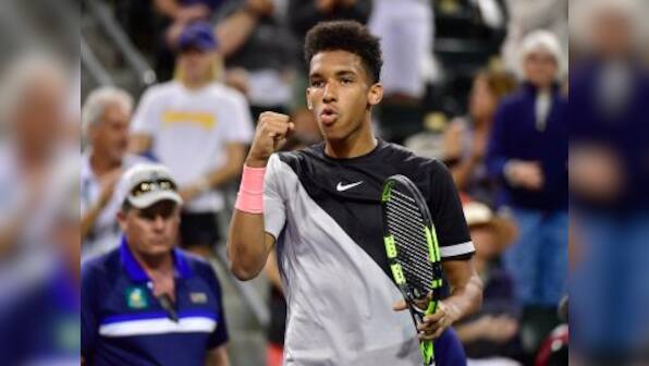 Indian Wells Masters: Teenager Felix Auger-Aliassime notches his first ATP win; Gael Monfils cruises into 2nd round