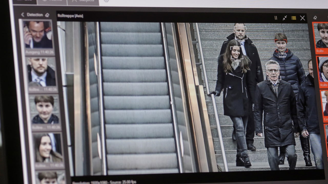 Facial recognition. Image: Reuters