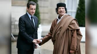 Ex-French president Nicolas Sarkozy held over claims that he received campaign funding from Muammar Gaddafi