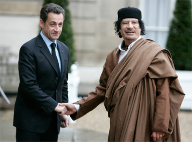 Ex-French president Nicolas Sarkozy held over claims that he received campaign funding from Muammar Gaddafi Ex-French president Nicolas Sarkozy held over claims that he received campaign funding from Muammar Gaddafi