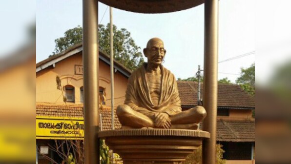 Statue vandalisation row: BR Ambedkar bust defaced in Chennai, Mahatma Gandhi's statue damaged in Kerala