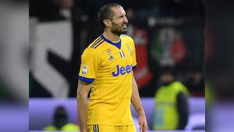International friendlies: Defender Giorgio Chiellini out of Italy matches with thigh injury