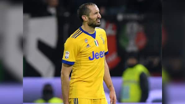 International friendlies: Defender Giorgio Chiellini out of Italy matches with thigh injury