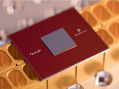 Google Bristlecone quantum chip. Image: Google