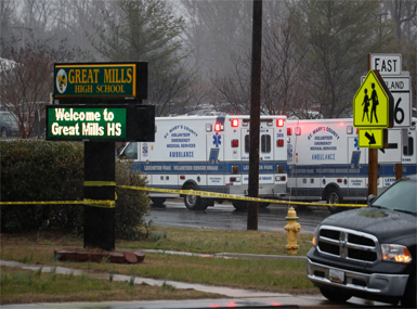 Maryland school shootout: Gunman killed, identified as 17-year-old student Austin Rollins Maryland school shootout: Gunman killed, identified as 17-year-old student Austin Rollins