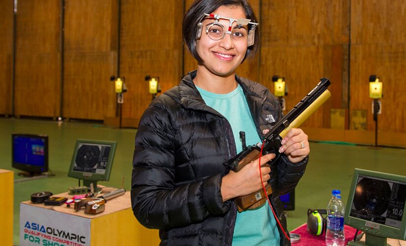 File image of Heena Sidhu. Image Courtesy: Twitter @ISSFShooting