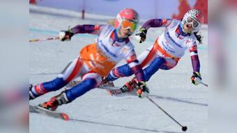 Winter Paralympics 2018's first gold medal claimed by visually impaired downhill skiier Henrieta Farkasova