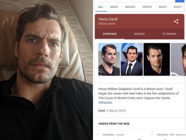 Watch Henry Cavill mourn the loss of his moustache