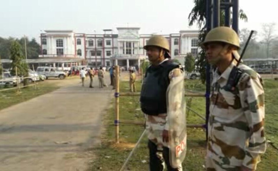 In Tripura, polling was conducted only for 59 seats after the death of CPM candidate Ramendra Narayan Debbarma from the Charilam constituency. Sudip Nath/101reporters In Tripura, polling was conducted only for 59 seats after the death of CPM candidate Ramendra Narayan Debbarma from the Charilam constituency. Sudip Nath/101reporters