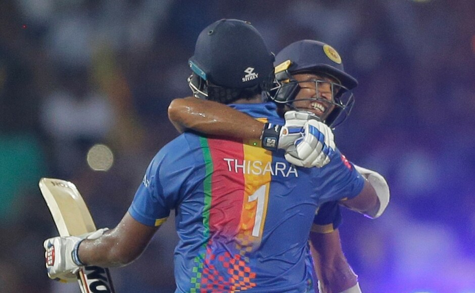 Though Yuzvendra Chahal managed to take a couple of wickets to slow Sri Lanka down, it was a case of too little too late as the Island Nation galloped to victory with nine balls to spare. AP Though Yuzvendra Chahal managed to take a couple of wickets to slow Sri Lanka down, it was a case of too little too late as the Island Nation galloped to victory with nine balls to spare. AP