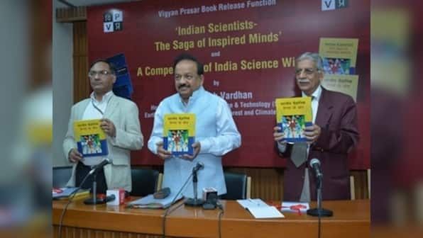 'Indian Scientists: The Saga of Inspired Minds' is a book that seeks to bring out the moments of inspiration of scientists