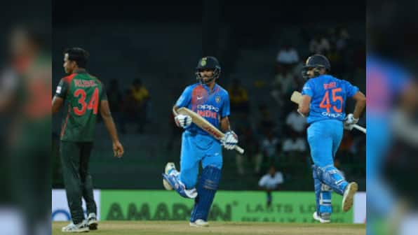 Nidahas Trophy 2018: India's pedigree and form make them favourites in final, but Bangladesh are no pushovers