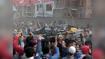 Islamic State flags seen at militant's funeral in Kashmir but clerics, politicians deny group is gaining ground in Valley
