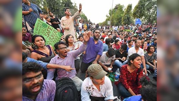 JNU protests: NCW orders probe into police lathi charge, manhandling of woman journalist at march