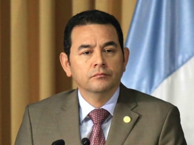 File image of Guatemala president Jimmy Morales. Wikimedia Commons