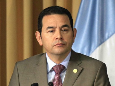 Guatemala president Jimmy Morales follows Donald Trump's lead, set to move embassy in Israel to Jerusalem in May Guatemala president Jimmy Morales follows Donald Trump's lead, set to move embassy in Israel to Jerusalem in May