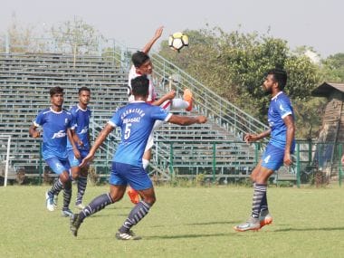 Karnataka will face Bengal in the semi-final of the 72nd Santosh Trophy. Image Courtesy: AIFF