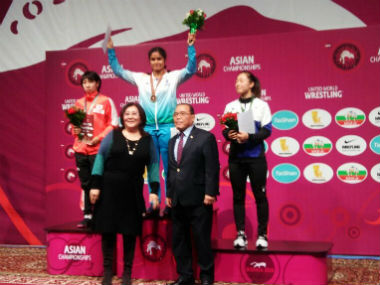 Navjot Kaur scripts history, becomes first Indian woman wrestler to win gold in Senior Asian Championships Navjot Kaur scripts history, becomes first Indian woman wrestler to win gold in Senior Asian Championships