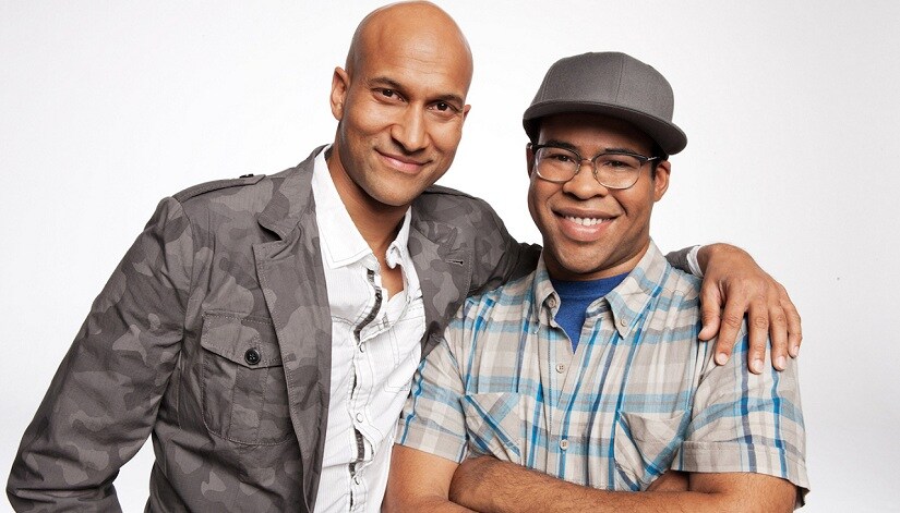 Keegan-Michael Key (L) and Jordan Peele. Image via Twitter