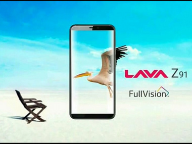 Lava launches Z91 smartphone with 5.7-inch display, facial recognition and fingerprint shortcuts at Rs 9,999 in India Lava launches Z91 smartphone with 5.7-inch display, facial recognition and fingerprint shortcuts at Rs 9,999 in India