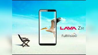 Lava launches Z91 smartphone with 5.7-inch display, facial recognition and fingerprint shortcuts at Rs 9,999 in India