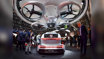 Flying cars debut at the Geneva Motor Show: Ready to fly, but drivers will need a pilot's license