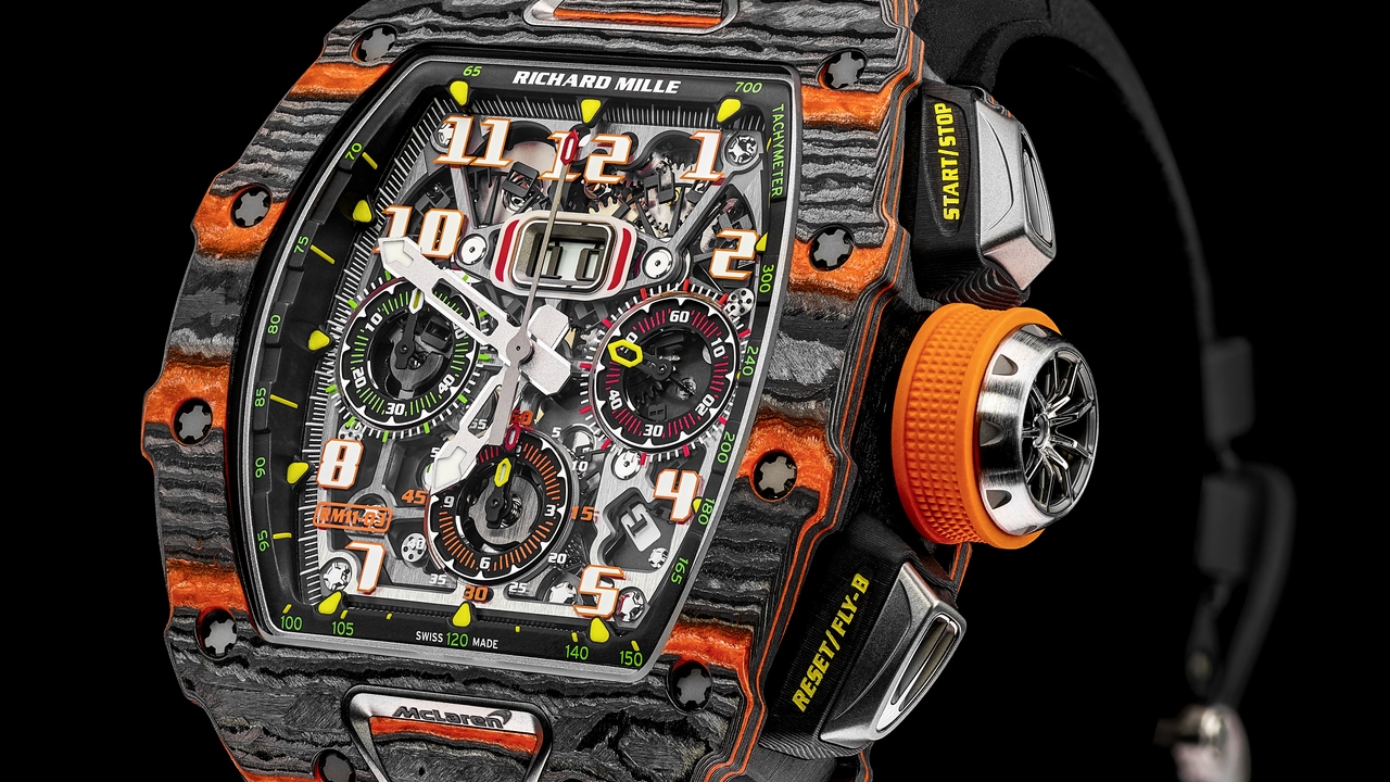 This sportscar inspired wristwatch is uniquely McLaren but you