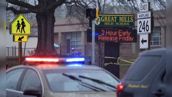 Maryland high school shooter dead, 2 wounded; cops say gunman shot girlfriend