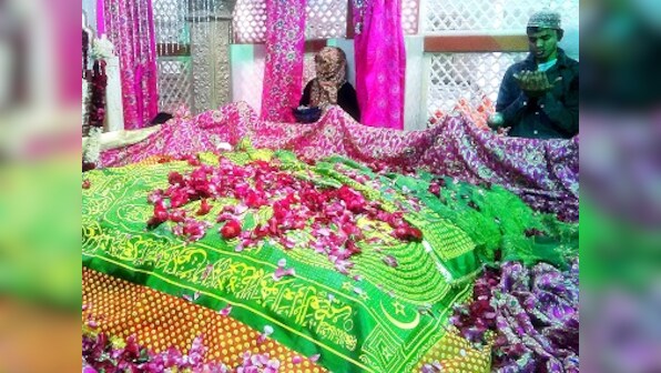 At the Maa Sahiba Dargah, simple qawwalis about maternal love, spiritual excellence