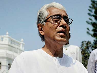 Opposition stages walkout of Tripura Assembly over Manik Sarkar's absence during Budget Session Opposition stages walkout of Tripura Assembly over Manik Sarkar's absence during Budget Session