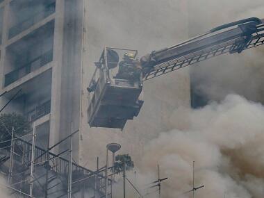 Taiwan fire: Seven dead, including five firefighters, in electronics factory blaze in Taoyuan City