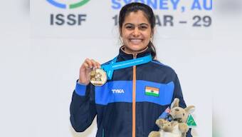 Manu Bhaker, Gaurav Rana lead India's charge with gold and silver in 10m air pistol category at ISSF Junior World Cup