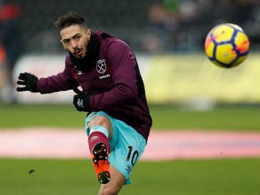 Premier League: Manuel Lanzini to undergo surgery after fracturing collarbone against Burnley, expected to return only next year