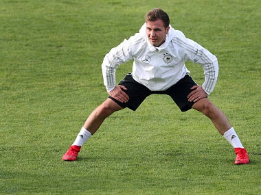 File image of Germany's Mario Goetze. AP