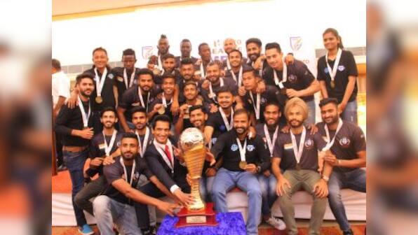 I-League 2017-18: Minerva Punjab presented with winners' trophy; NEROCA's Gift Raikhan named season's best coach