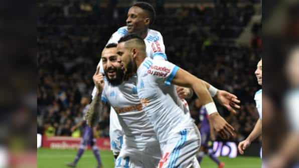 Ligue 1: Kostas Mitroglou rescues Marseille from defeat against Toulouse; Lyon end barren run with narrow win over Caen