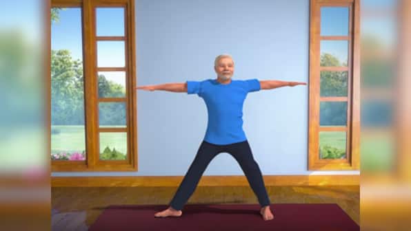 Narendra Modi's turns yoga instructor in animated videos released after 'Mann ki Baat', advocates for 'Fit India'