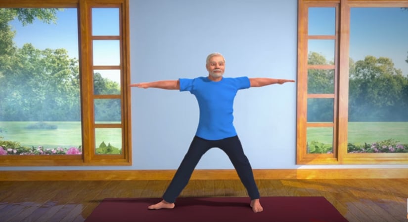 Narendra Modi's Turns Yoga Instructor In Animated Videos Released After 