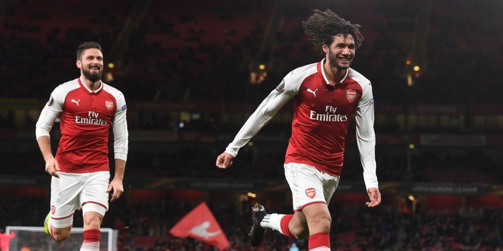 Premier League Egyptian Midfielder Mohamed Elneny Signs New Long Term