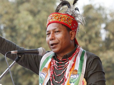 Mukul Sangma tenders resignation to Governor after Congress falls short of majority in Meghalaya Mukul Sangma tenders resignation to Governor after Congress falls short of majority in Meghalaya