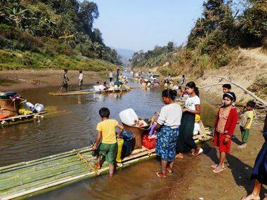 Buddhist refugees in Mizoram begin journey back to Myanmar, but unconfirmed tales of horror keep them on edge