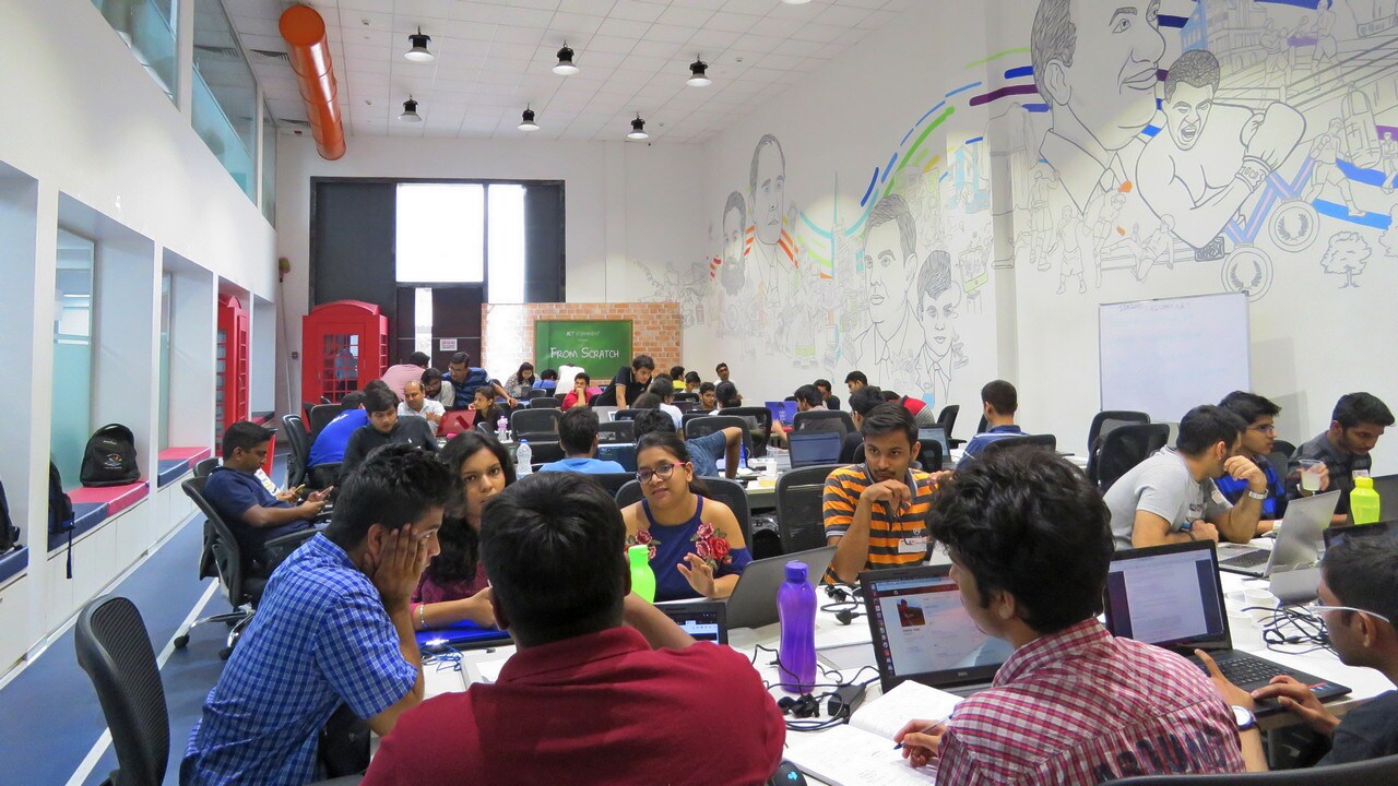 Partnering with NSE for the first time, The Garage provided a 170-seater venue and also made available free Wi-Fi and beverages for the Hackathon Partnering with NSE for the first time, The Garage provided a 170-seater venue and also made available free Wi-Fi and beverages for the Hackathon