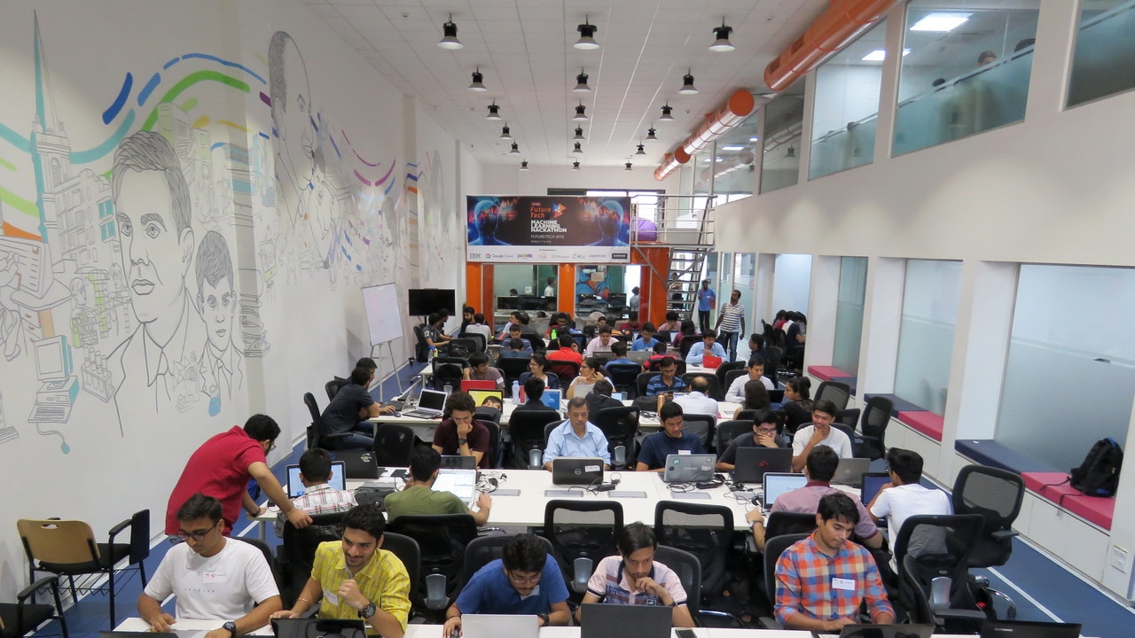With pre-registration of more than 400 developers, the event saw participation from more than 165 creative minds from technological as well as non-technological backgrounds With pre-registration of more than 400 developers, the event saw participation from more than 165 creative minds from technological as well as non-technological backgrounds