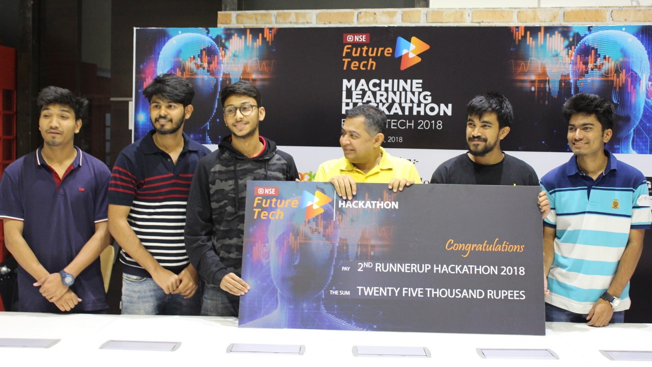 Sankarson Banerjee, CTO, National Stock Exchange (NSE) was amongst the panel of judges at the event Sankarson Banerjee, CTO, National Stock Exchange (NSE) was amongst the panel of judges at the event