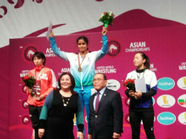 Navjot Kaur climbs to No 2 in UWW rankings after winning gold in Asian Championships Navjot Kaur climbs to No 2 in UWW rankings after winning gold in Asian Championships