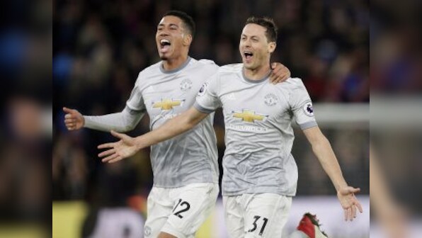 Premier League: Nemanja Matic's late strike hands Manchester United win in five-goal thriller against Crystal Palace