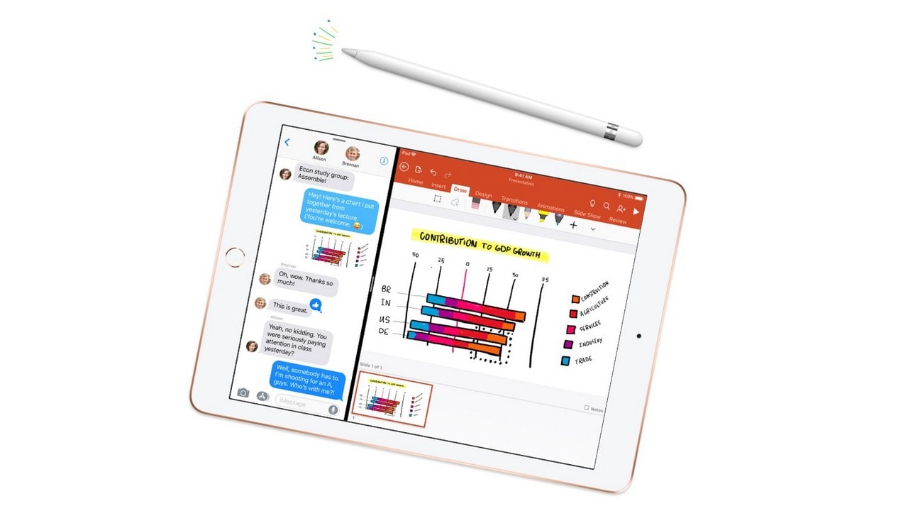 The new Apple iPad now supports the Apple Pencil. Apple