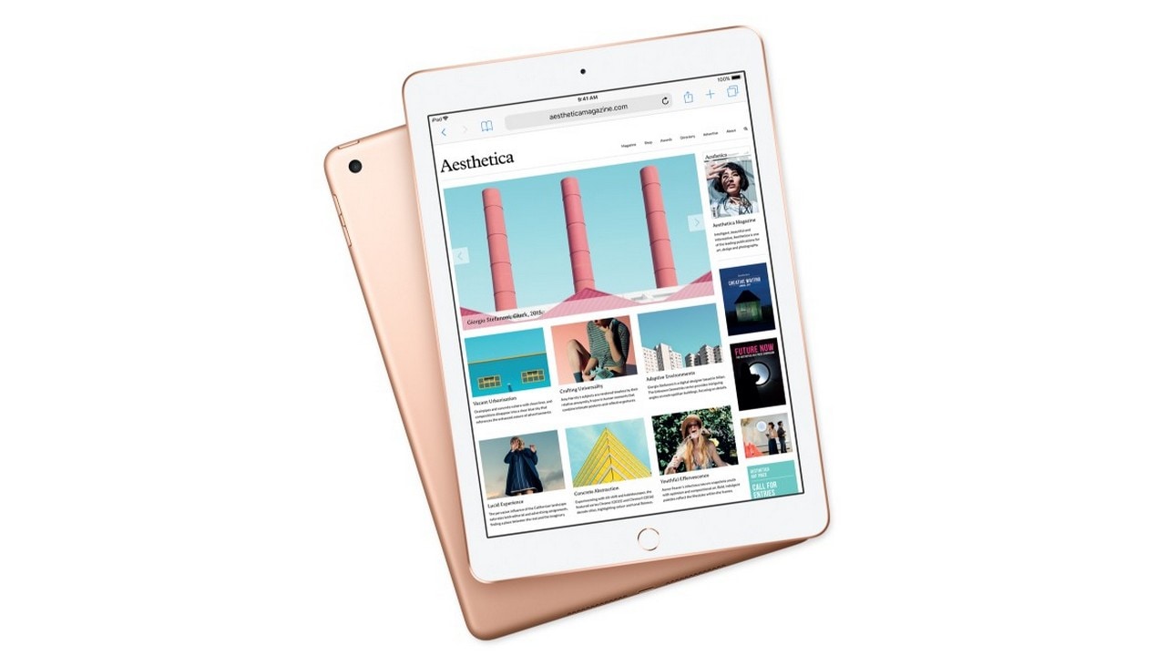 The new Apple iPad now in Gold. Apple
