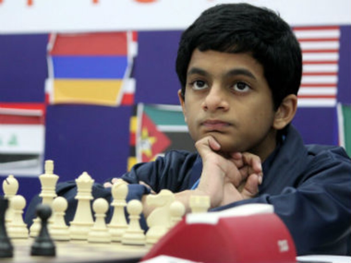 Praggnanandhaa vs Vishy Anand, Tata Steel Chess India Blitz 2018